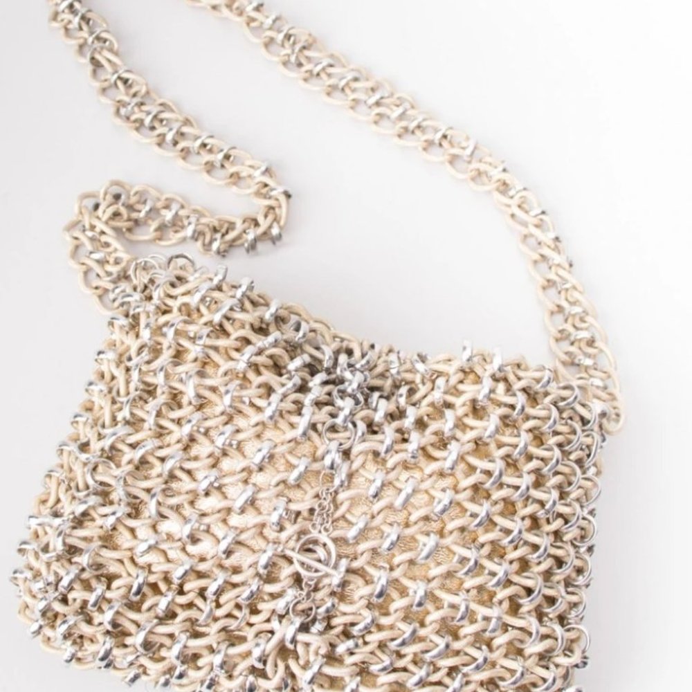 ISO Lewis Mixed Metal Chain Bag